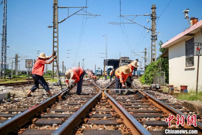 大暑|大暑节气 铁路工人高温下的坚守