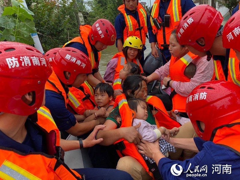 人员|人民至上！河南消防营救疏散被困人员675人