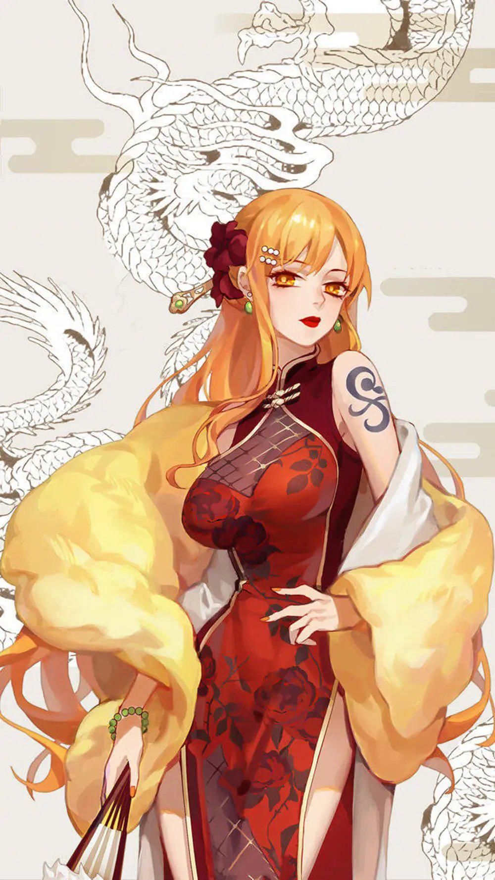 插画|国风版海贼王插画来了，你们觉得如何？