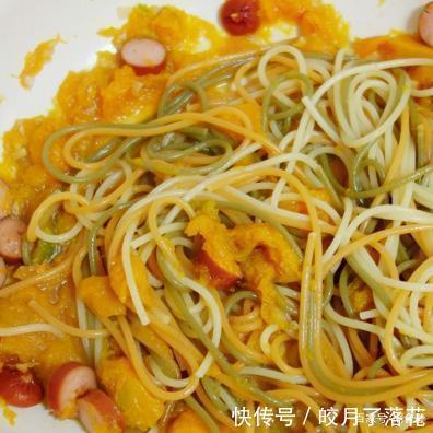 简单|南瓜新吃法,和这道菜搭配,做法简单,美味爽滑,少皆宜