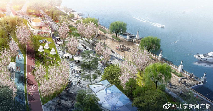 北京城市副中心构建绿色生态环境 昔日“臭水沟”如今水清岸绿