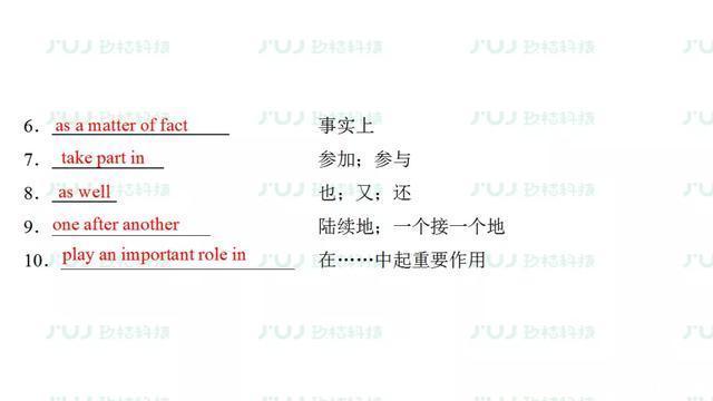  汇总|高中英语人教版备考复习必修2 Unit 2重难点汇总同步检测