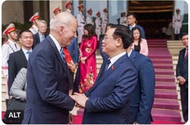 外交乌龙！拜登称会见越南国家主席，结果配错了图
