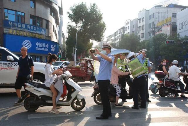 上阵|黄梅交警:全员齐上阵 治乱不松劲