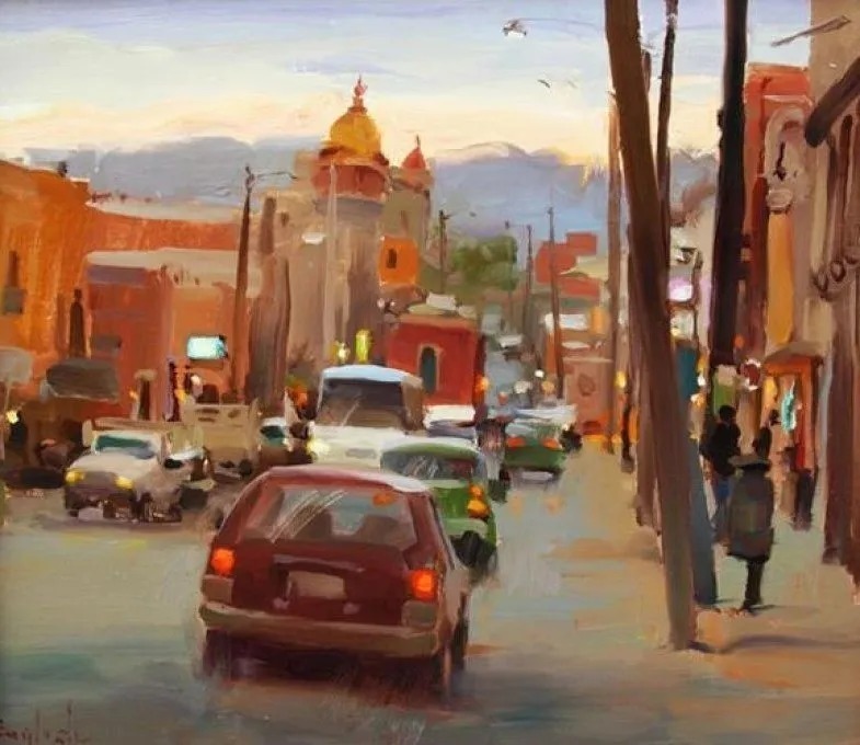 影迷|光影迷情,他的油画就是这么赏心悦目!