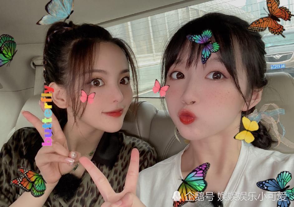  颜值|《中餐厅》杀青，李浩菲晒与赵丽颖杨超越合照，大眼滤镜考验颜值