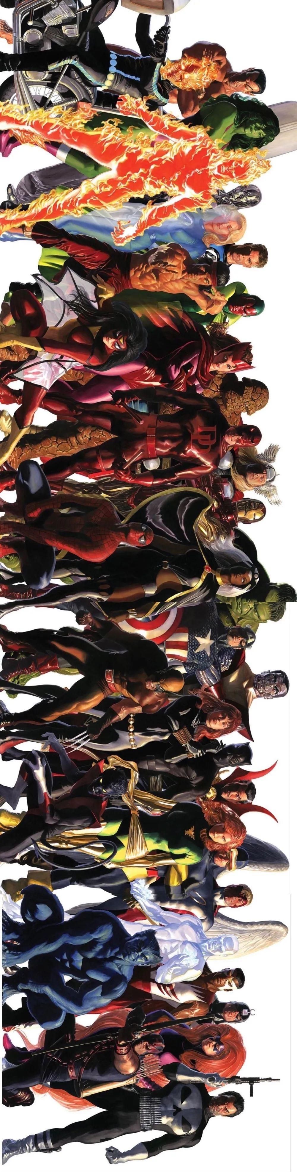  高清|漫威2020“时历永恒”群像高清图来了，值得收藏