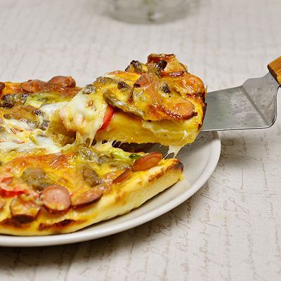  香辣|香辣黑椒牛肉披萨