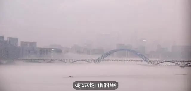  钱塘江|太仙！钱塘江“晨雾奇观”刷屏：恍如海市蜃楼