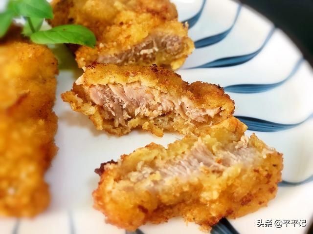 好吃|香酥猪排不用排队买，在家30分钟搞定，外脆里嫩，超好吃