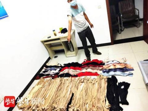 宝应|左顾右盼、犹疑不决,监控画面上,看出“内衣大盗”内心挣扎了吗?