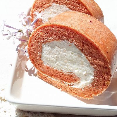 丝绒|红丝绒奶油蛋糕卷