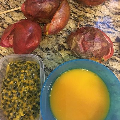  奶油奶酪|韩式裱花百香果慕斯杯