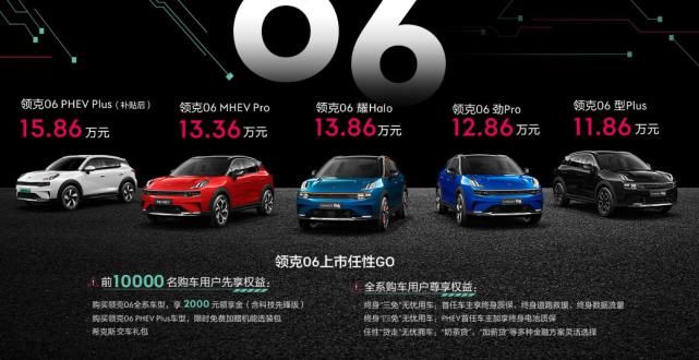  能成|领克06迈着小碎步，带着终身“四免”向大家走来，能成爆款？