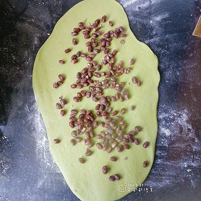  青汁|青汁蜜豆全麦欧包