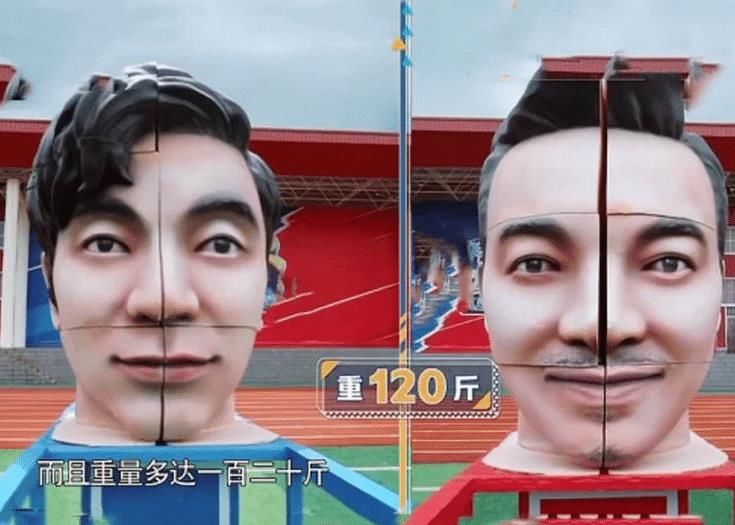  李沁|《跑男》道具真有120斤？要不是李沁不小心说漏嘴，观众都被骗了