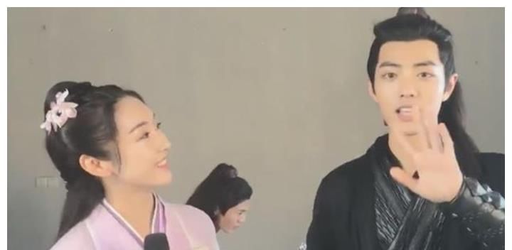  赵丽颖|赵丽颖受不了王一博在片场不讲话, 拍《陈情令》时, 肖战却嫌他吵