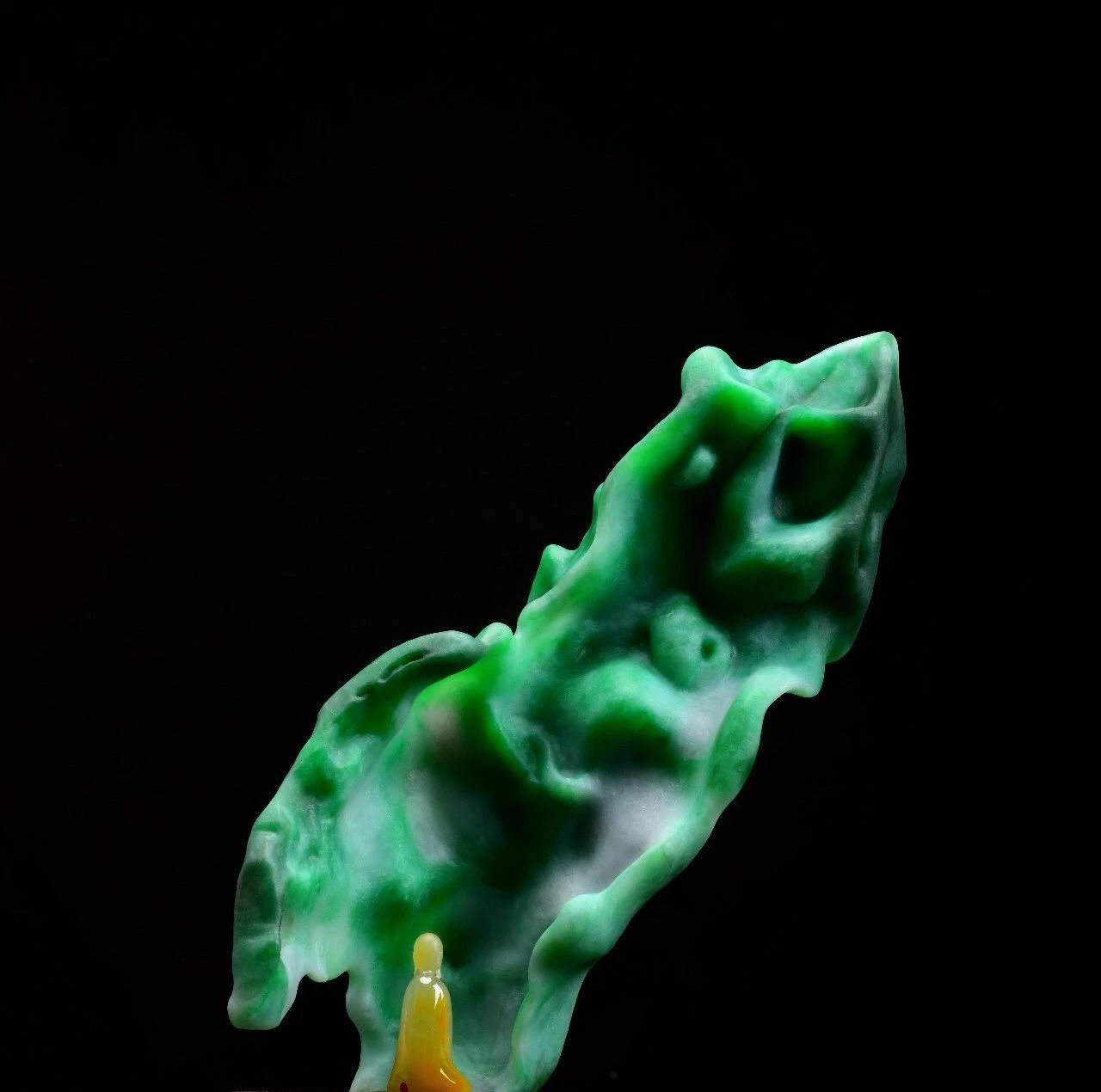 翡翠|养眼! 有些翡翠的美~只可意会不能言传