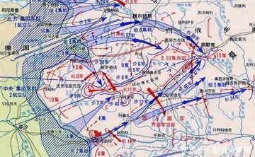 遭遇|苏德瓜分波兰时曾留下一个突出部，苏德战争初期苏联在此遭遇惨败