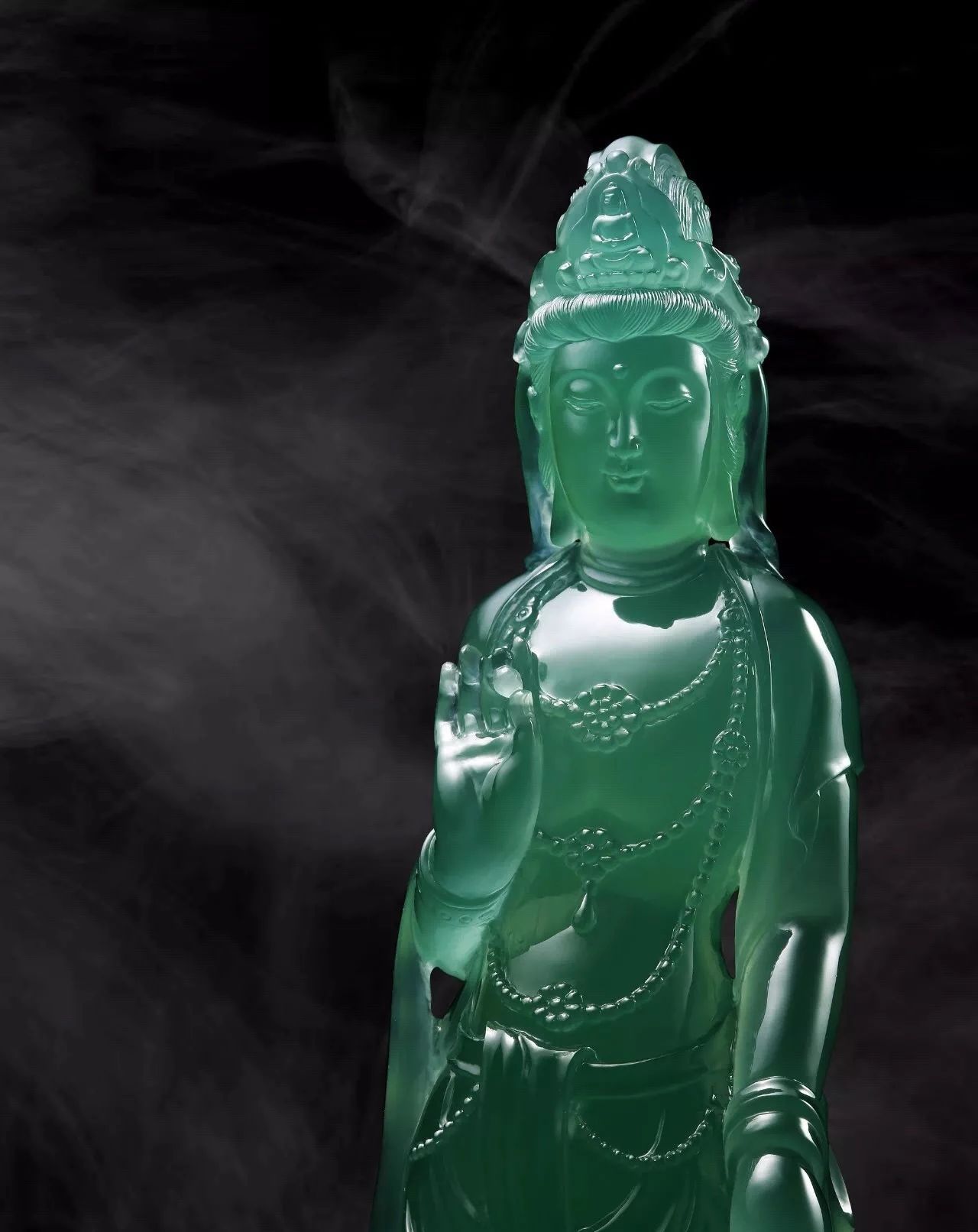 翡翠|养眼! 有些翡翠的美~只可意会不能言传