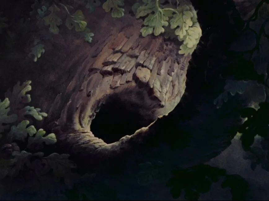  动画|迪斯尼经典动画背景美术资料公开