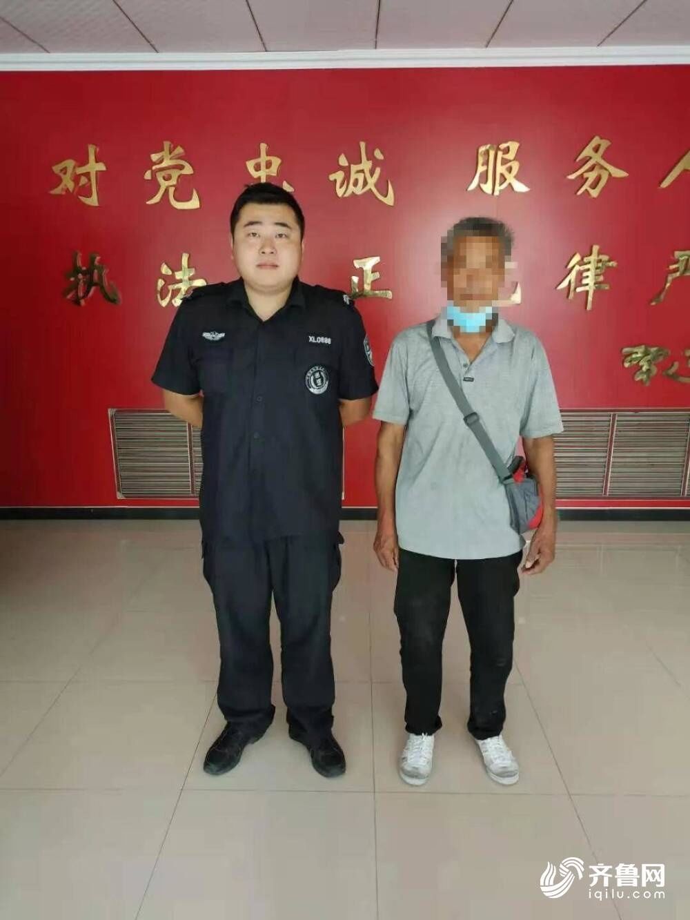 路沿|六旬老汉偷路沿石“想带回家放花盆”，巡逻民警火眼金睛抓正着