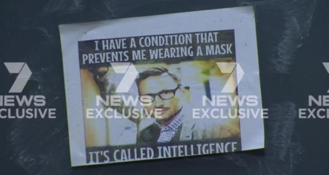  办公室|澳洲口罩强制令首日 反口罩者“大闹”卫生部长办公室