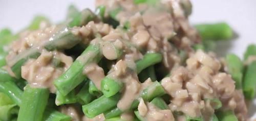  做法|麻酱豆角，做法简单，夏天必备凉菜