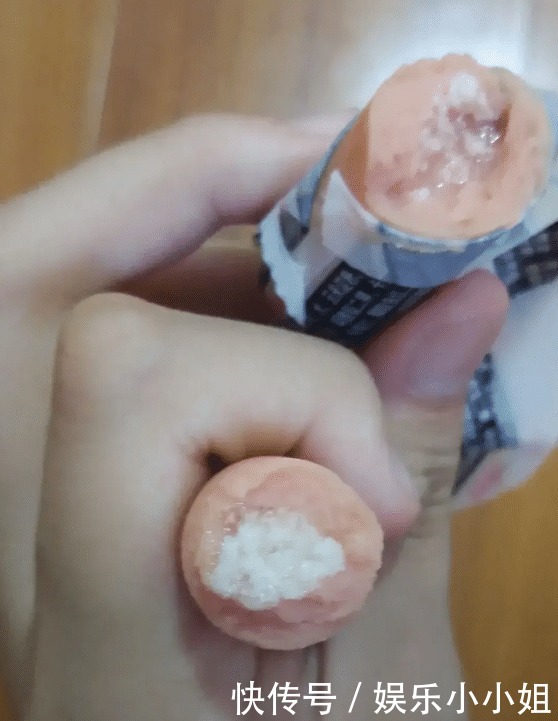 火腿肠|“火腿肠中间有夹心,这白糊糊的是什么”哈哈哈真材实料