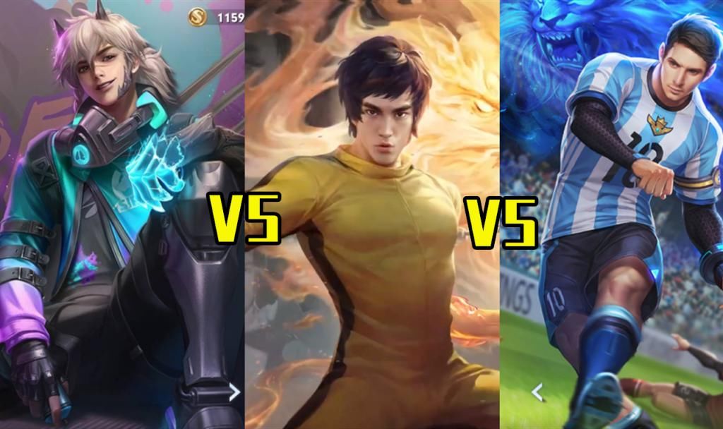 行走动作|李小龙特效对比天狼狩猎者和梅西,三款同是史诗级限定,但差距一个比一个大