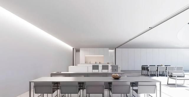  太美|太美了，白色极简主义别墅