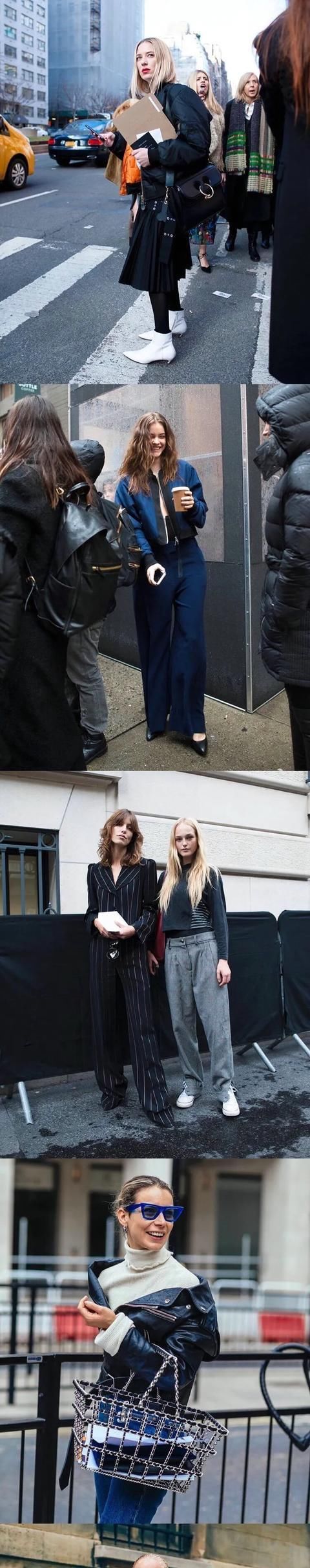 女生|欧美街拍才是最real时髦女生的样子，甩国内网红街拍十条街