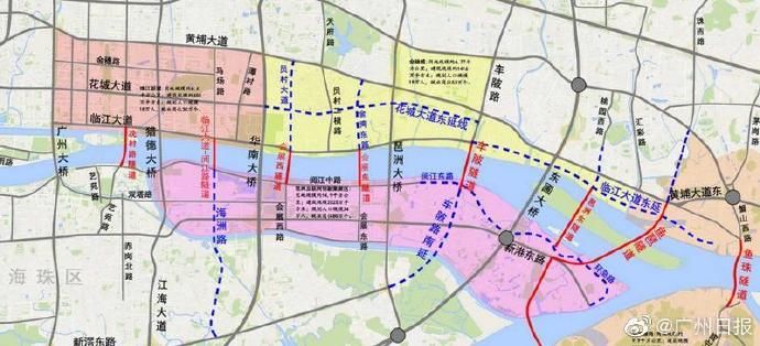 隧道|珠江两岸要建8条过江隧道 你家附近有吗？