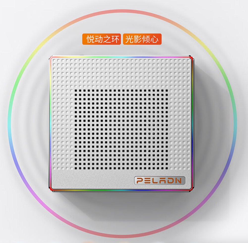 磐镭银翼 HA-4 迷你主机开卖：R7 7840HS / 金属机身，2399 元