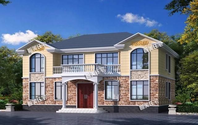 欧式|两栋共堂屋设计的双拼别墅,最受欢迎欧式风,第二栋建的人超多