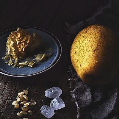 银耳|银耳雪梨皂角米甜汤