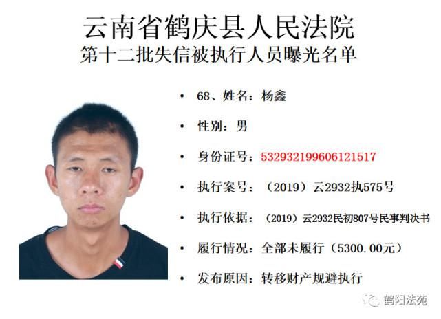 有人|又一批失信被执行人名单曝光,有人仅因为213元钱!