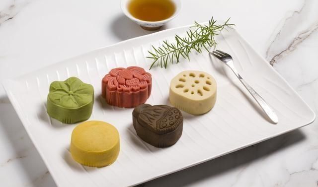  貌美如花|这是什么神仙“茶”点月饼，貌美如花，甘之如饴