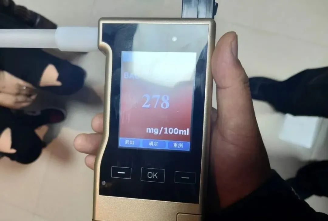  交警|临洮交警查获一起女子醉酒驾驶违法行为