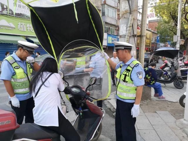 上阵|黄梅交警:全员齐上阵 治乱不松劲