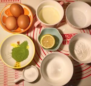  蛋糕|抹茶戚风蛋糕六寸