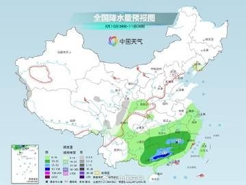 未来三日北方大部多晴朗干燥天气，南方多地阴雨频繁体感湿凉