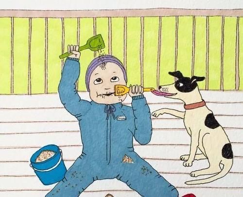  画下|一位妈妈用“怪异”的画风，画下她与熊孩子的日常，感动无数父母
