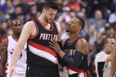  努尔|努尔基奇谈季后赛机会：只要有利拉德，我们就有机会