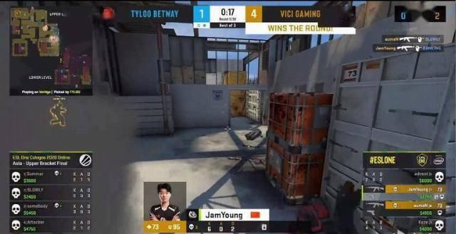  One|ESL One科隆亚洲区：再下一城！TYLOO 2-1击败VG挺进总决赛