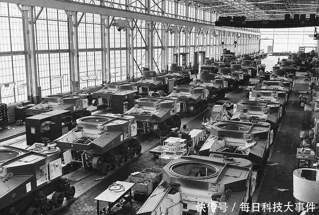 二战中|看看二战时的美国, 才知道什么叫工业强国