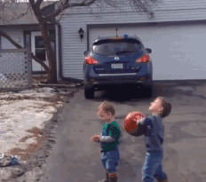 爸妈|搞笑GIF:爸妈说的生二胎很好玩,别说,还真的是