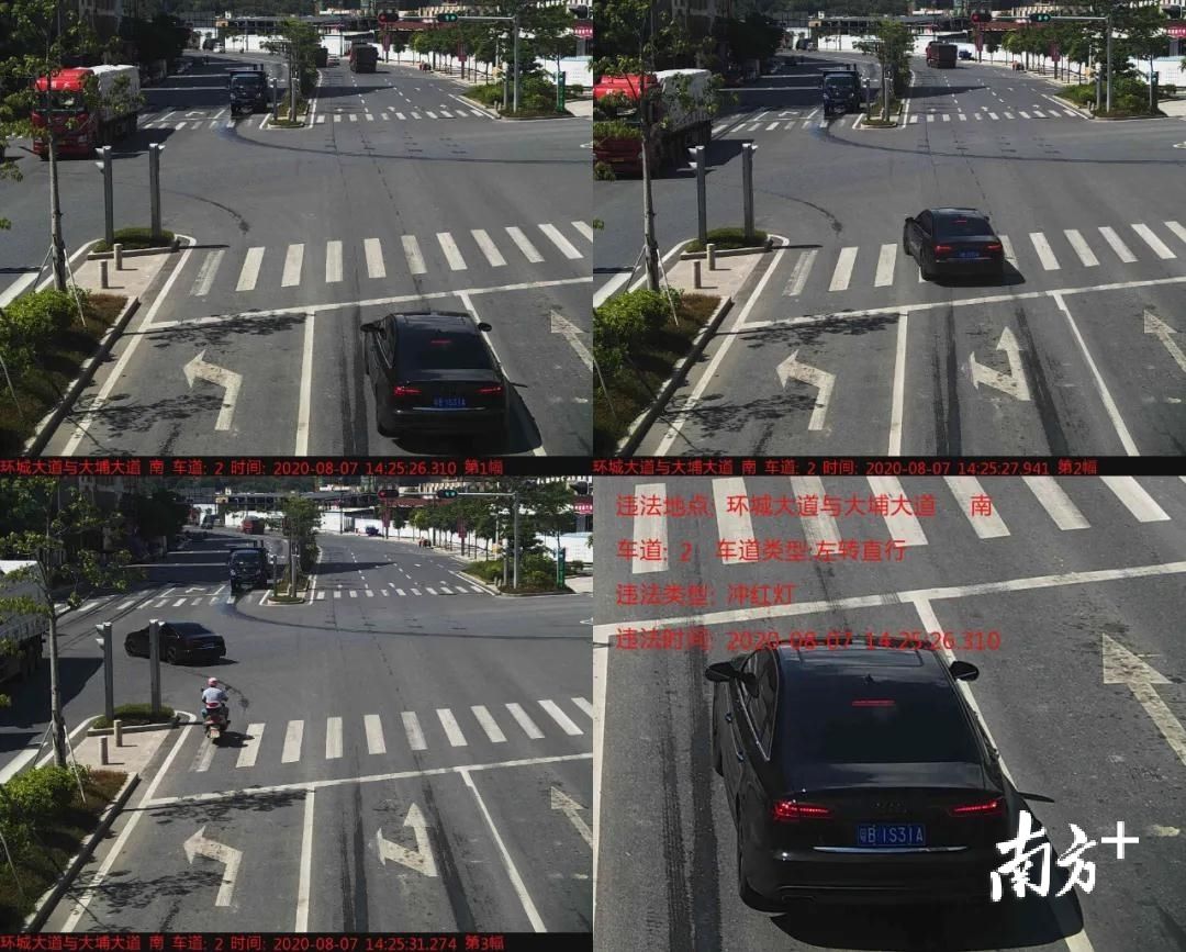 曝光|有你的车吗?梅州大埔交警曝光新一批闯红灯违法行为