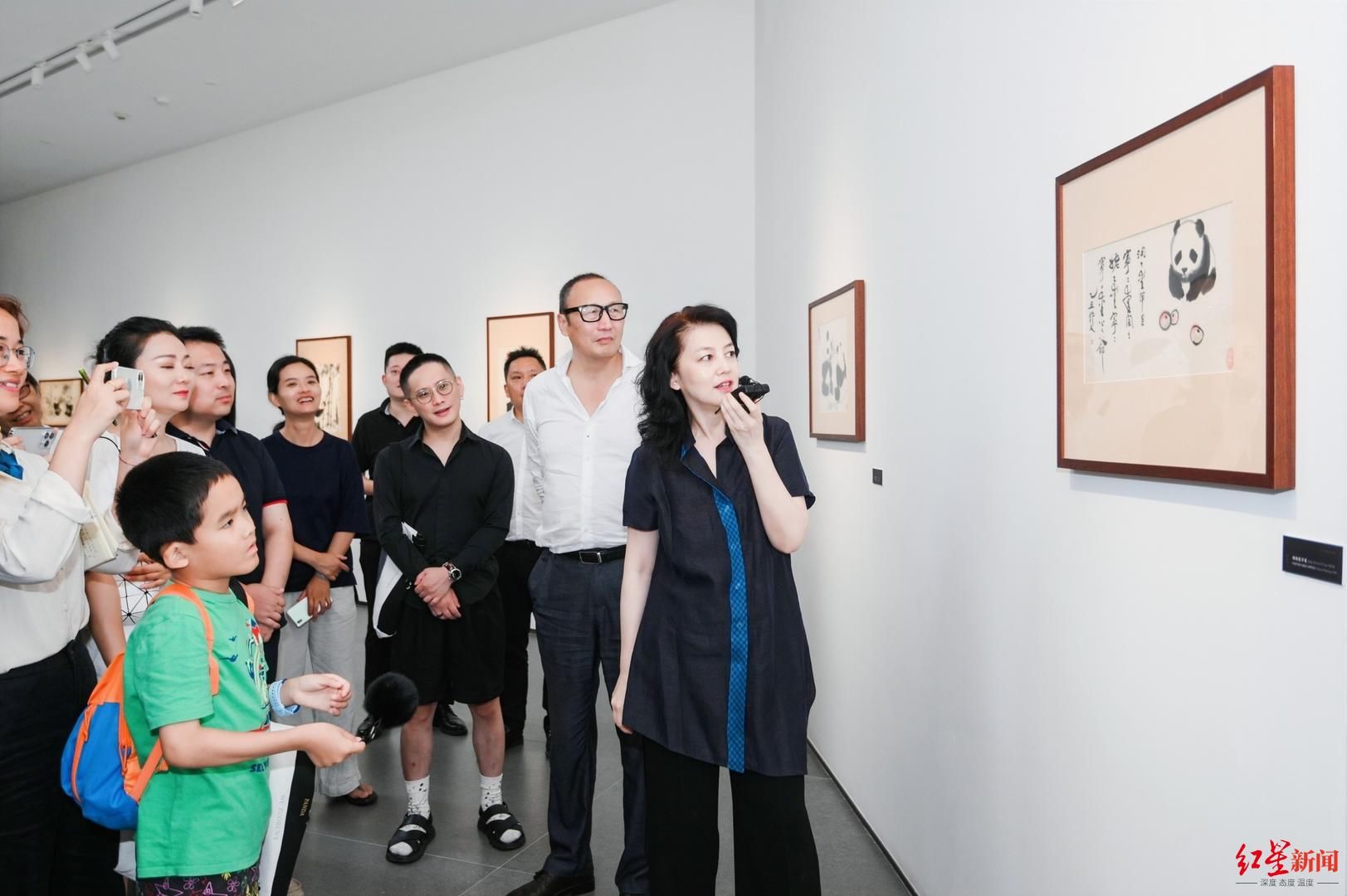 “国宝”来了！“前贤未见——吴作人画熊猫”艺术展正式开启，将持续到10月30日