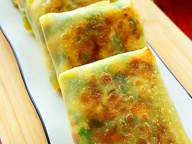  韭菜|不用揉面和醒面，照样可以做出金黄酥脆，皮薄馅大的韭菜盒子